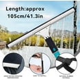 thumbnail image 2 of 2pcs Squeegee Replacement Rubber, 41.3 Inch Blade for Window Cleaning - Window Brush for Shower Doors and Glass Cleaning, 2 of 8