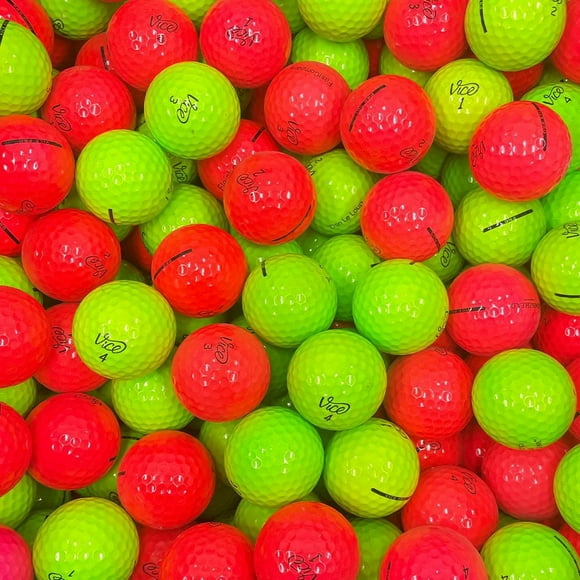 Mulligan - 75 Vice Mix AAA Recycled Used Golf Balls, Color