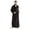 Black, variant on Mens Robes Big and Tall Full Length Shawl Collar Long Plush Robe (Camouflage,XXL)