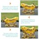 thumbnail image 3 of Outdoor Decor Lucky Fish Statue Golden Dragon Fish Arowana Figurines Feng Shui Ornament Chinese Feng Shui Decor, 3 of 3