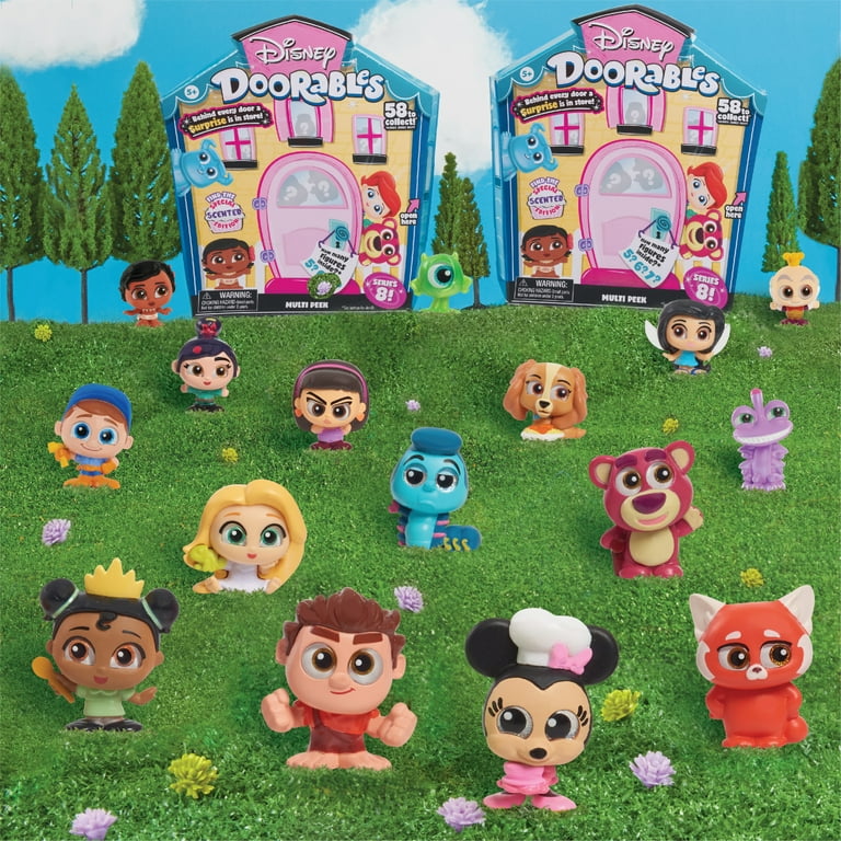 Disney Doorables NEW Multi Peek Series 10, Collectible Blind Bag Figures,  Styles May Vary, Officially Licensed Kids Toys for Ages 5 Up by Just Play