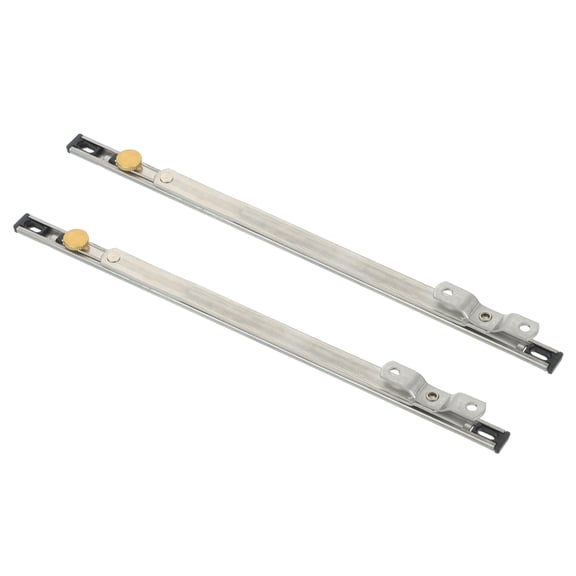 2Pcs Casement Window Hinges, 12" Stainless Steel Adjustable Window Stays