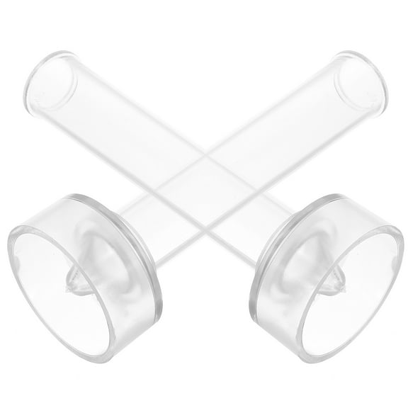 Milisten Candlestick Making Mold Acrylic For Craft Making 2Pcs 6.3x2.3in