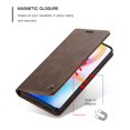thumbnail image 4 of Dteck Wallet Case For OnePlus 8 Pro, Premium PU Leather Wallet case Magnetic Flip Folio [Kickstand Feature] with ID & Credit Card Pockets, Coffee, 4 of 6