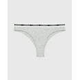 thumbnail image 1 of Culotte String Icons en Gris Chiné, 1 of 2