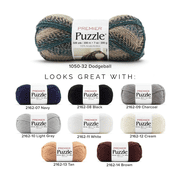 Premier Yarns Puzzle Yarn, Made of Acrylic, Ideal Knitting and Crochet Supplies, Bulky Weight, Dodgeball