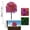 K, variant on Clearance | Red Artificial Flowers with Ground Stake for Outdoor Garden Decoration, UV Resistant Fake Floral for Patio Porch Decor and Everyday Use