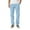 Light Blue, variant on Mens Cargo Pants Men's Fleece Casual Outdoor Straight Pant Elastic Waist Baggy Sweatpants with Multiple Pockets