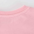 thumbnail image 6 of SonxaHe Little Girls' Sweatshirts Ballet Print Long Sleeve Loose Stretchy Winter Autumn Sports Clothes Pink,Sized 5-6, 6 of 8
