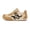 Tan/Black, variant on Womens Retro Thin Sole Sneakers Lightweight Wide Toe Box Casual Shoes,Beige