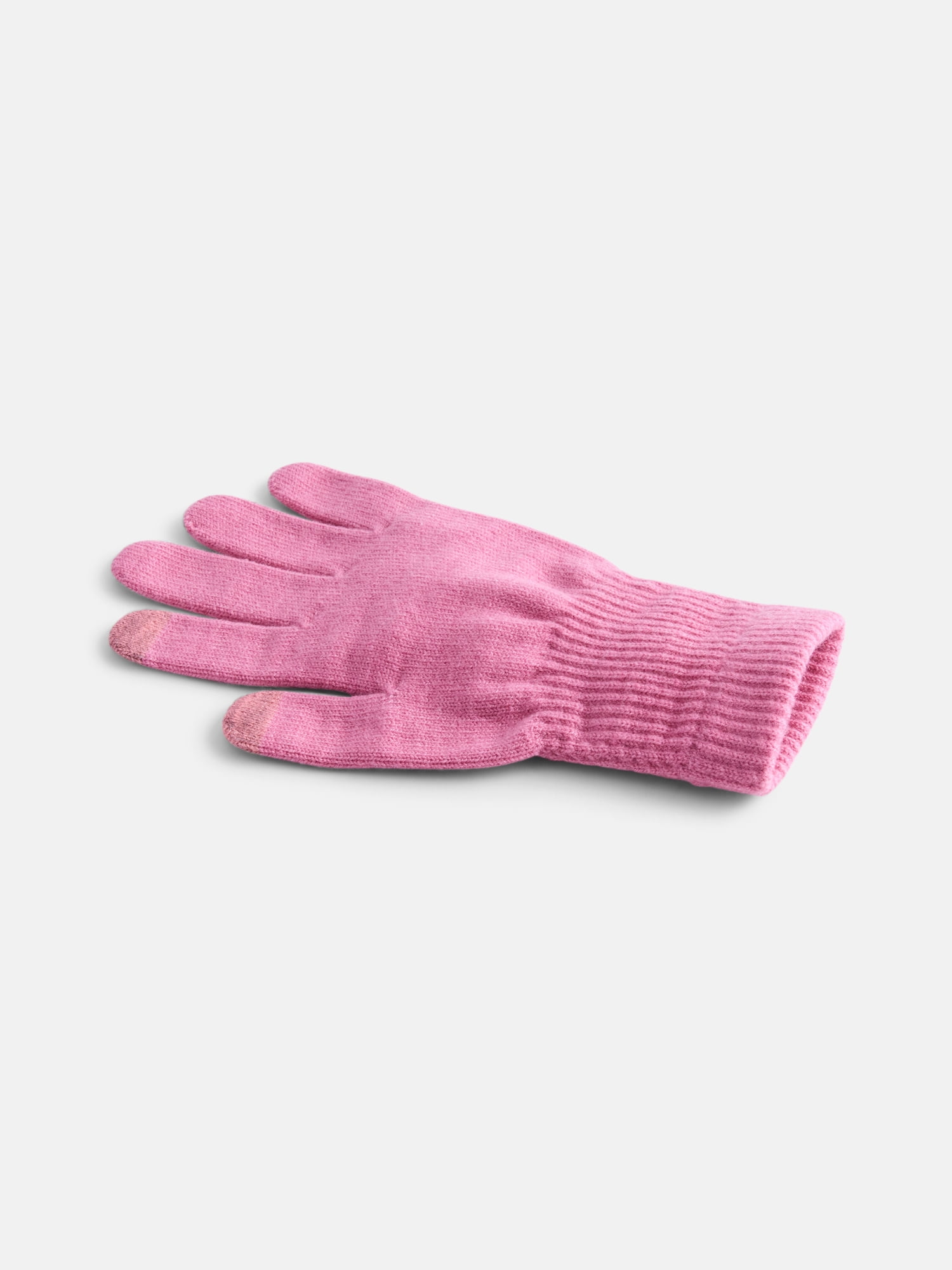 Scenario Women's Tech Touch Knit Gloves, Fanciful Pink