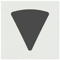 thumbnail image 1 of Pizza Slice Triangle Solid DIY Cookie Wall Craft Stencil - 4.5 Inch, 1 of 5
