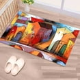 thumbnail image 6 of Gift For Her Rugs, Abstract City Rug, Outdoor Rug, Landscape Rug, Colorful City Painting Rugs, Large Rug, City View Rugs, Small Rug, 3.3'x9.2' - 100x280 cm, 6 of 8