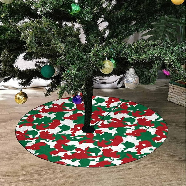 Camo skirt top for tree stand