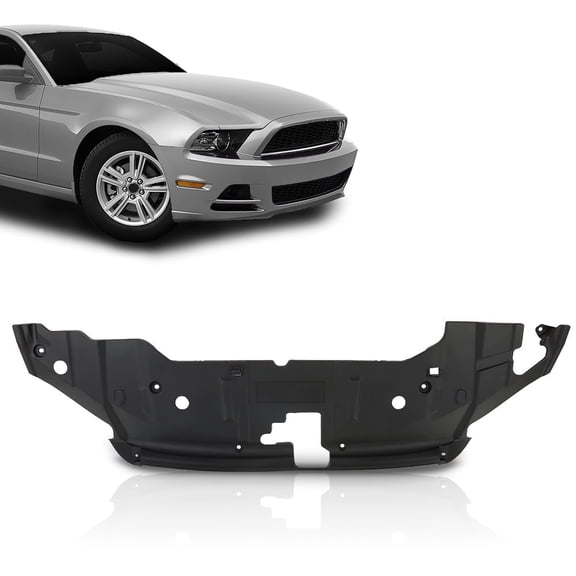 CROSSDESIGN Front Radiator Support Cover For 2013 2014 Ford Mustang
