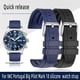 thumbnail image 2 of Correa de reloj de silicona de liberación rápida para IWC Portugal Big Pilot Mark 18 Verde azul hombres Naranja rojo Correa de reloj de caucho pulsera 21mm, 2 of 5