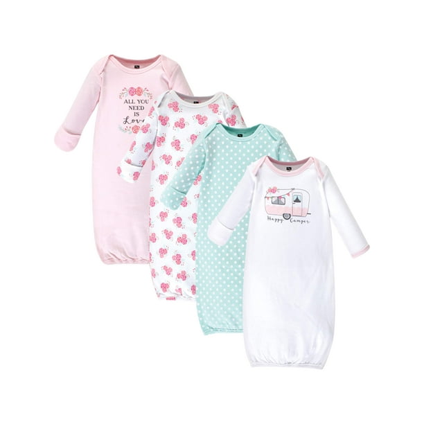Hudson Baby Gowns Multipack (Baby Girls)