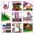 thumbnail image 5 of 504pcs Friends City Tree House Summer Holiday Villa Castle Building Blocks Sets Figures Garden DIY Toys for Kids Girl Birthday Gift, 5 of 7