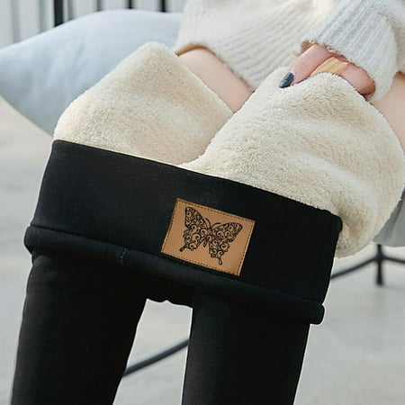

High Waist Women Warm Elastic Winter Tight Velvet Cashmere Pants Trousers Pajamas Leggings