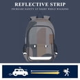 thumbnail image 5 of FORMRS School Backpack 17" Student Travel Bag with Laptop Compartment, Abstract Shapes, 5 of 7