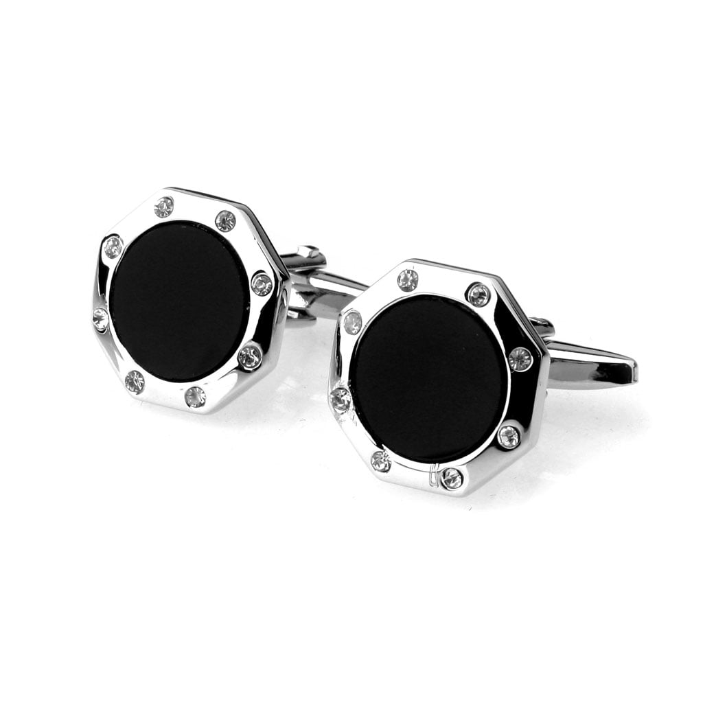 Men Copper Plating Round French Style CUFFLINKS CUFF LINK Wedding Party Gift