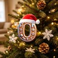 thumbnail image 7 of 26 Letters Christmas Tree Hanging Ornaments, Personalized Pendants for Holiday Decor, 7 of 7