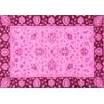 thumbnail image 1 of Ahgly Company Indoor Rectangle Abstract Pink Modern Area Rugs, 8' x 10', 1 of 4