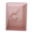 thumbnail image 3 of Cat Litter Box Pet Litter Tray Tray Pet Toilet Litter Pan Kitty with Scoop, 3 of 9