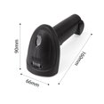 thumbnail image 6 of 2.4G Wireless barcode scanner Reader 1D Barcode Scanner USB Wired Connection CCD Scanning Head for Paper and Screen Codes Compatible with Mac System for Supermarket Retail Library, 6 of 7