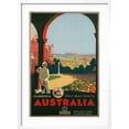 thumbnail image 2 of Art.com Australia Travel Poster, Canberra Art Print, White Frame Wall Art, 21" x 29", 2 of 5