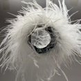thumbnail image 4 of Puños de plumas de avestruz, elegantes puños de plumas, muñequera, pulsera de bofetada, pulsera, calentador de brazos de plumas para mujer, 4 of 4