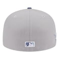 thumbnail image 5 of Gorra New Era Hombre Caballero Angeles Dodgers Mlb 59fifty gris 712, 5 of 5