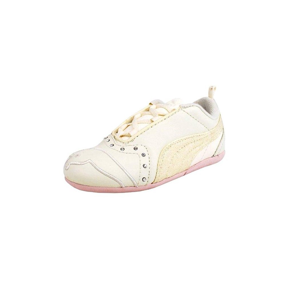 PUMA Puma Toddler/Infant Girl's Shoes Sela Diamond Off White/Pink