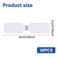 thumbnail image 2 of 30PCS Blank Cable Labels, Reusable Wire Labels, Self-Adhesive Labels, Cable Labels Write On, Cable Identification Tags, for Organizing Computer Cord Labels, Charger Cord Labels, Electrical Cord Labels, 2 of 8