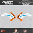 thumbnail image 4 of Kalair GFX Graphics Kit for Ktm 250XCF-W and 350XCF-W (2014-2015) Razor Series, 4 of 5