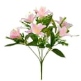 thumbnail image 5 of Realistic Artificial Flowers Simulated Lily Bouquet for Wedding and Home, 5 of 8