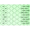 thumbnail image 1 of Ahgly Company Indoor Rectangle Solid Emerald Green Modern Area Rugs, 8' x 12', 1 of 4