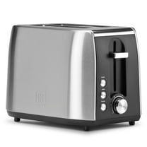 Toastmaster 2-Slice Fast Toaster - Kitchen Essential for Sandwich Bread & Breakfast Toast Maker - Wide-Slice Bread Toaster with Bagel, Frozen & Cancel Function Buttons - Includes Crumb Tray
