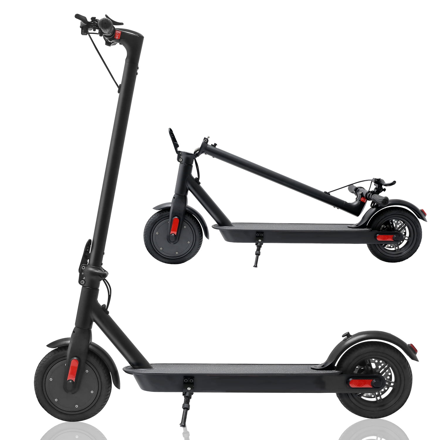 Commuting Electric Scooter Lightweight Folding Electric Scooters with Led Lights,for Kids 8 Years and up US Stock Ninasill 8 Folding Electric Scooter for Adults