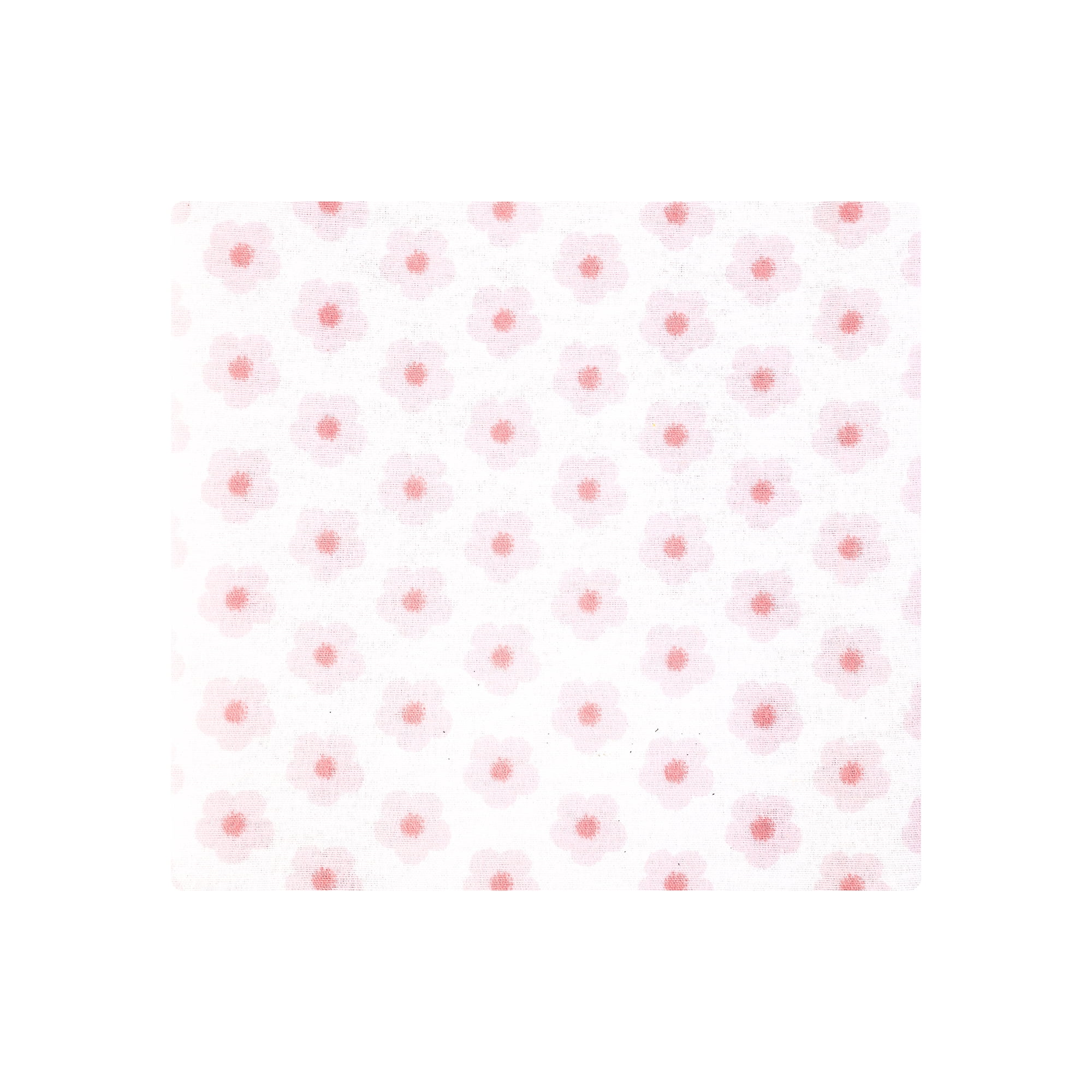 Hudson Baby Girl Cotton Polyester Flannel Receiving Blankets Bundle 7-Pack, Happy Strawberries, One Size