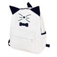 thumbnail image 1 of Womens Backpack Fashion Casual Cute Cat Ears Travel Backpack Canvas Rucksack, 1 of 10