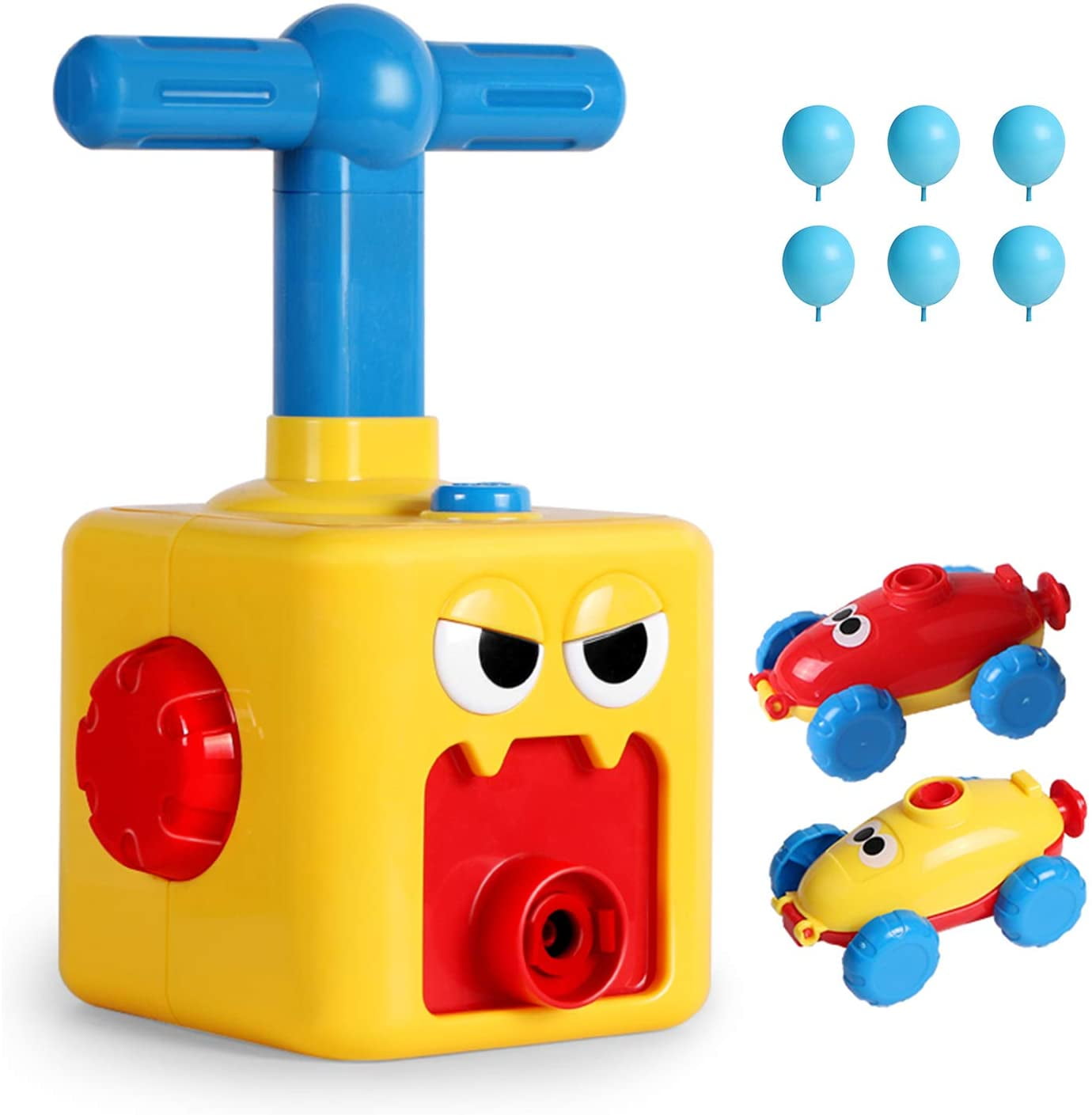 balloon pump toy car