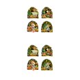 thumbnail image 4 of Ruiboury 1/2/3/5 4pcs/set Fashionable Wall Stickers For Nightlights - Easy Application Waterproof Wide Application 4pcs 2PCS, 4 of 6