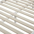thumbnail image 4 of Lize Wood Platform Bed by Naomi Home-Color:White,Size:Twin XL, 4 of 8
