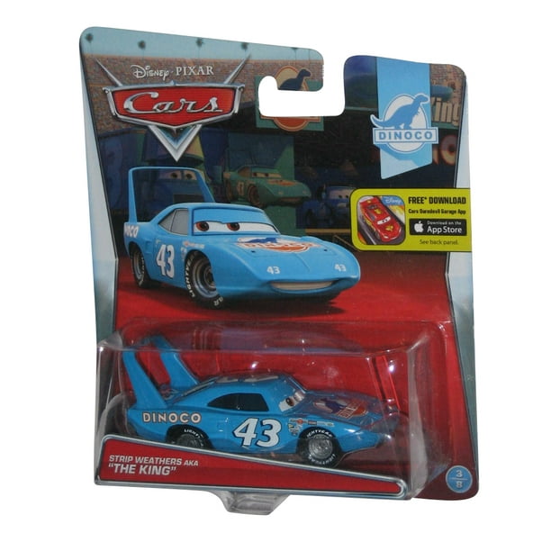 Disney Pixar Cars Strip Weathers AKA The King Dinoco Blue
