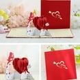 thumbnail image 2 of Ramiter Valentine's Day 3D Greeting Card Creative Gift Valentine's Day Greeting Card Couple Gift, 2 of 5
