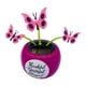 thumbnail image 1 of CAIROYAR Juguete solar danzante con forma de flor, estilo variado, decoración para coche con flores danzantes alimentadas por energía solar, 1 of 7