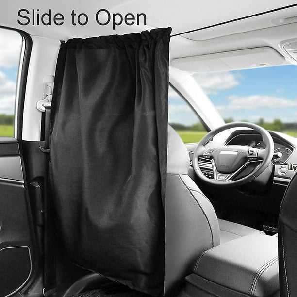 Set of 3 Car Divider Curtains, Sun Protection, Rear Window Curtain, Divider  Curtain, Travel Privacy Curtain, Removable Privacy Screen, Car for All Car