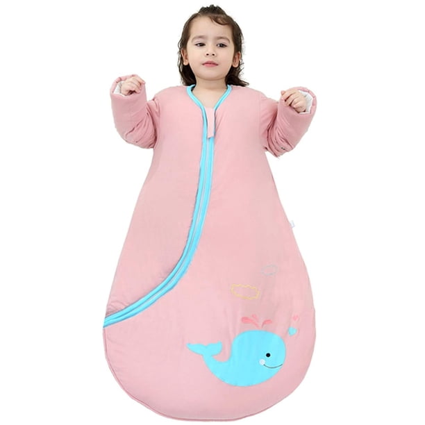 Chilsuessy Baby Sleeping Bag Winter With Detachable Long Sleeve Padded chilsuessy-baby-sleeping-bag-winter-with-detachable-long-sleeve-padded