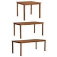thumbnail image 4 of vidaXL Outdoor Dining Table Patio Table Garden Furniture Solid Wood Acacia, 4 of 43